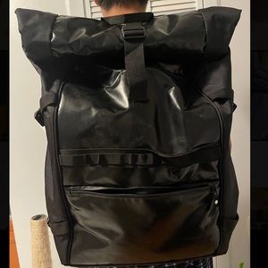 Biking Cargo Large Black Backpack